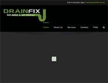 Tablet Screenshot of drainfix.com.au